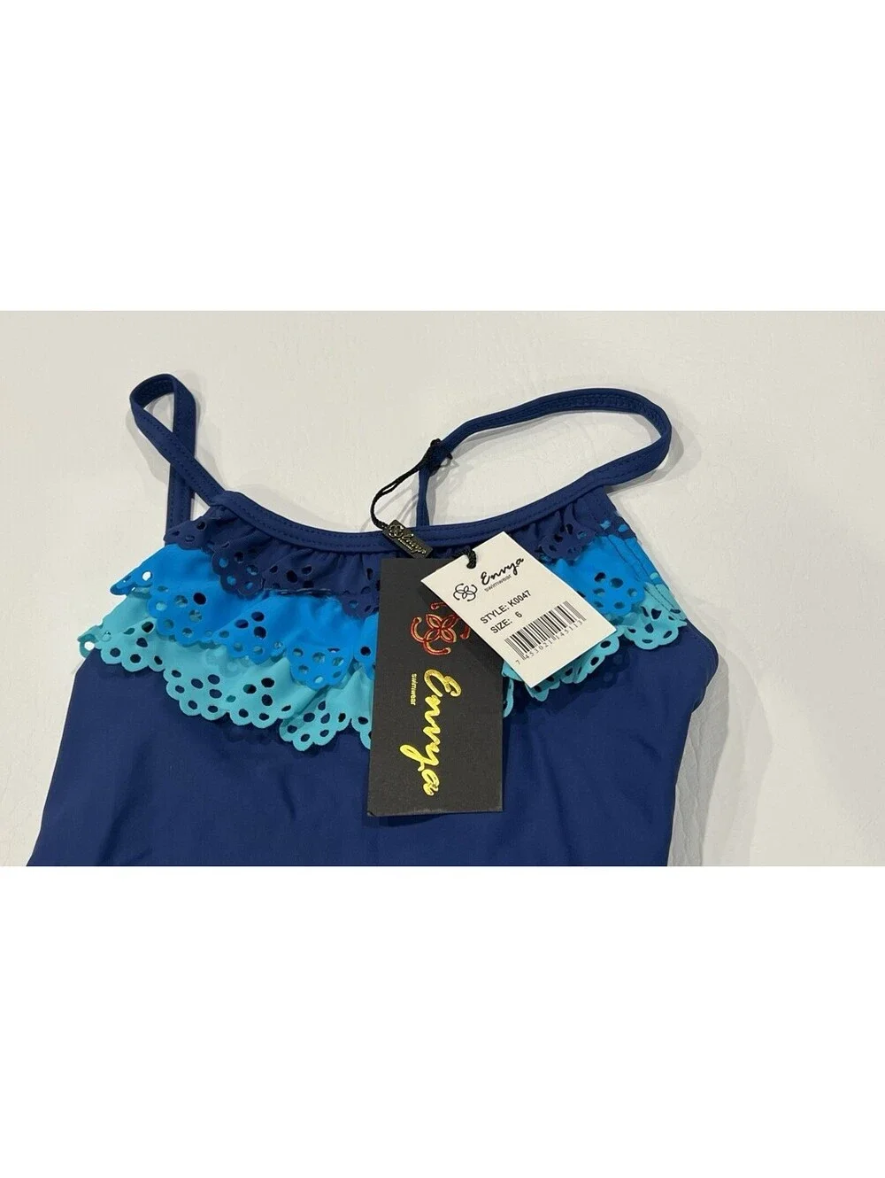Envya Swimwear- girls one-piece swimsuit- size 6- New with tags